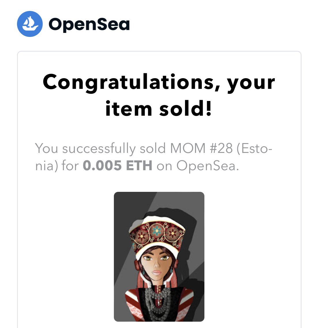 munus_nft's tweet image. ⚡️⚡️⚡️sold⚡️⚡️⚡️

Thank you for your support!
Thank you for your trust!

We are growing together 🤜🏼🤛🏻
Welcome our MuseumOfMuses family dear friend @AlexElApache 
☀️☀️☀️

#soldnft #nftsold  #nftcollectors

⬇️
opensea.io/MuseumOfMuses