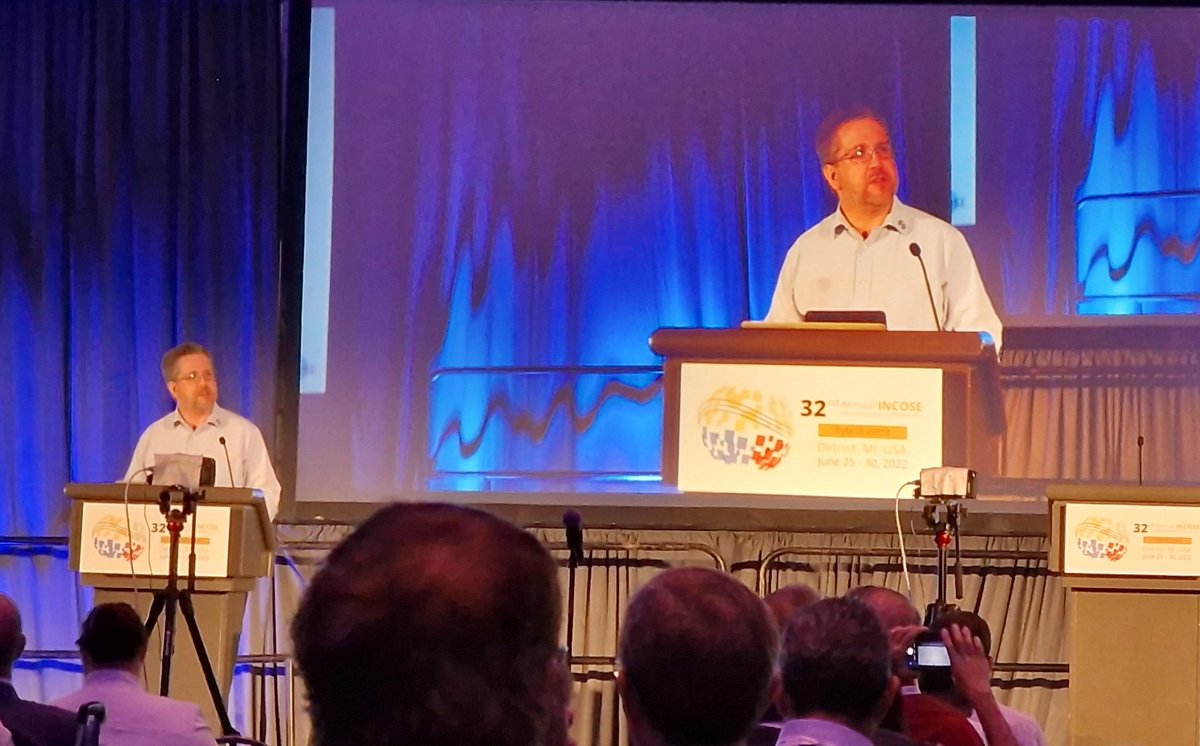 Interesting talk from our technical director,  <a href="/diesel_chris/">Christopher Hoffman</a> in a busy plenary session at #incoseis