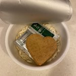 どん兵衛のハートのおあげが可愛い♡見つけたら幸せになれそう