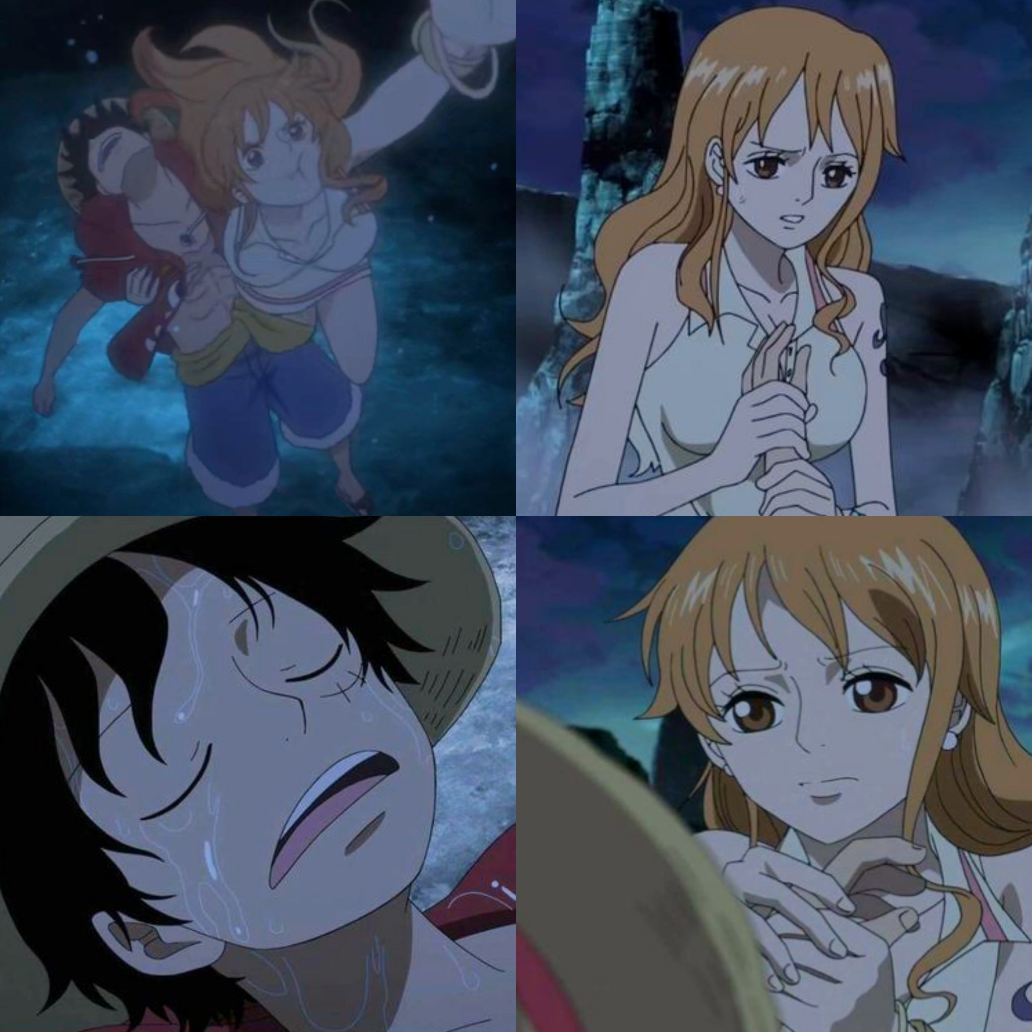 One Piece] Moments of Luffy & Nami part 1 - BiliBili