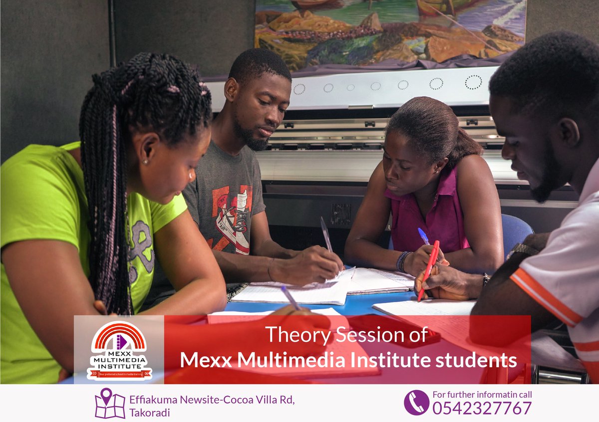 mexxMinstitute's tweet image. Theory Session of Mexx Multimedia Students 

Enroll with us and get trained by Industry professionals and get TTU certified Diploma and Certificate.
.
#skillstraining #tvpresentation #cameraoperation #radio #televisiontaa #multimedia #education #enrollnow #becomeamexx📸📹📻