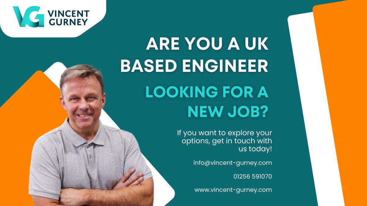 VincentGurney's tweet photo. Are you an #engineer based in the UK looking for something new and exciting?

We’re currently #recruiting for a variety of engineering roles here at Vincent Gurney. Make sure you check out our current vacancies on our website here: https://t.co/jokQn0DzWe https://t.co/xEUCIp21D6