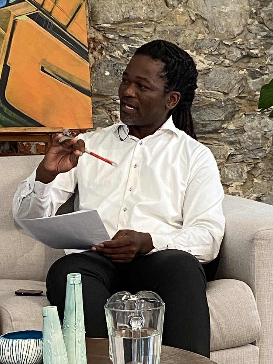 smesserschmidt's tweet photo. The always amazing @AfricaMelane guiding us through the #CreativeExchanges on how to design a healthy city for healthy citizens. @Craft_andDesign @cocreateSANL LIVE NOW https://t.co/M6J54Eb1NC