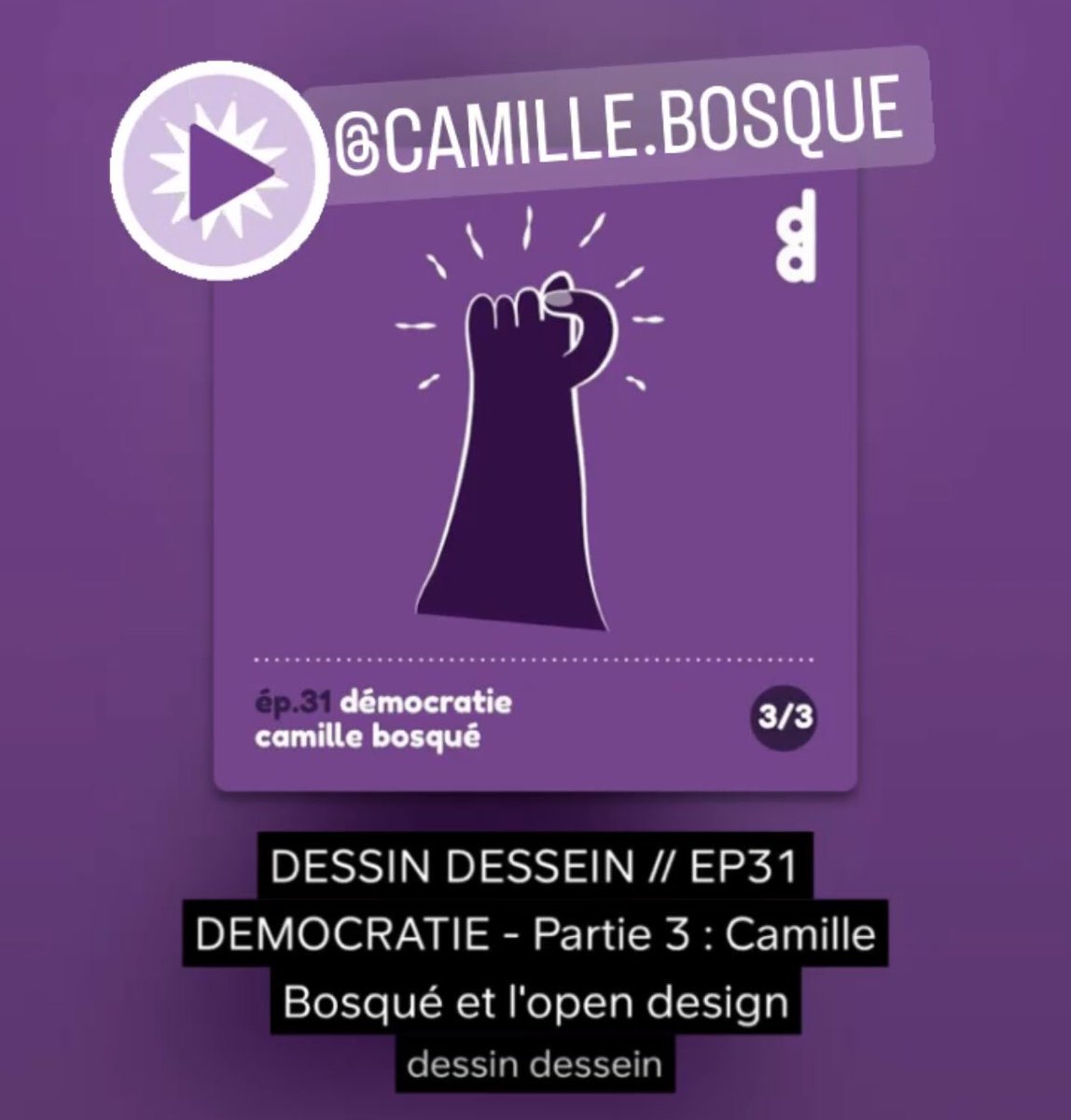 Pour le podcast #DessinDessein, en lien avec la thématique sur la démocratie, j’ai raconté deux ou trois choses à propos de mon travail sur les #makers, l’#opendesign et le design participatif : cutt.ly/KKKSQ55 @EditionsB42
