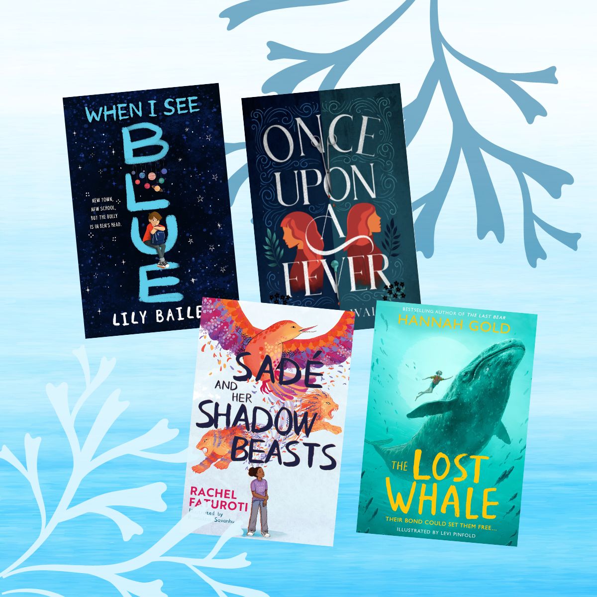 Four powerful and inspiring books for young readers.

Read the full reviews here:
junomagazine.com/powerful-and-i…

@HGold_author #LeviPinfold @HarperCollinsCh 
@LilyBaileyUK @the_orionstar 
@RachelWithAn_E @marykeepsgoing @HachetteKids 
#AngharadWalker @chickenhsebooks