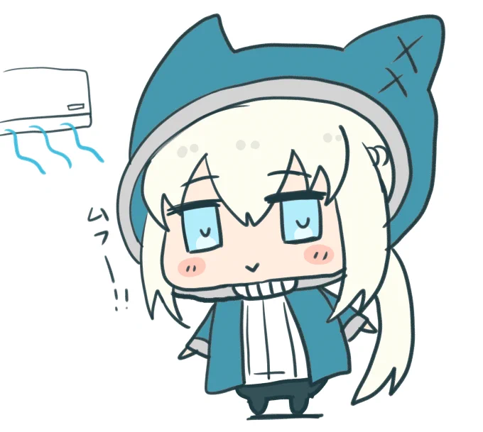 #FGO
#モルガン
#もるがんちゃん
クーラーのきいた部屋で厚着するもるがんちゃん。 