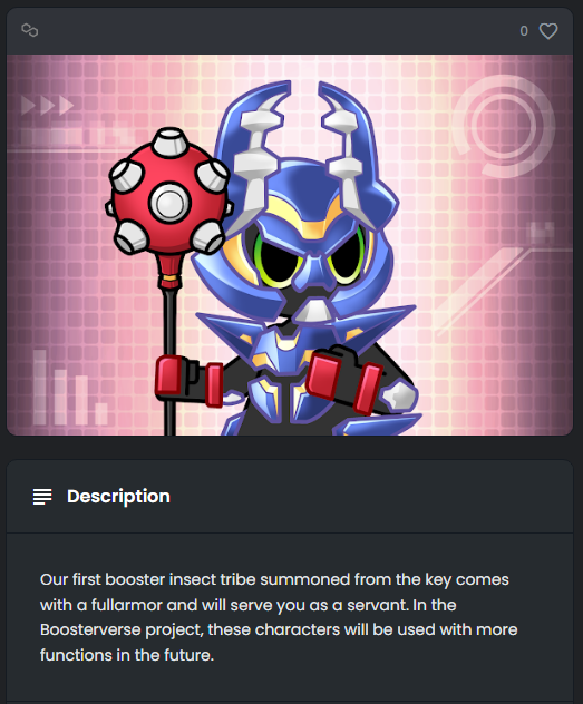 BoosterVerseNFT's tweet photo. You can to view stats and skills in your booster. https://t.co/caqJ1rmd3X