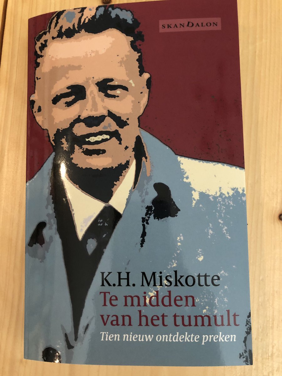 Kom vrijdagmiddag naar de feestelijke presentatie van een parel met tien nieuwe, onthutsende preken van K.H. Miskotte. 
Naast Kees van Ekris aan mij de eer iets te mogen zeggen over ’de preek als opheffing van de communicatie’. Vrijdag 1 juli om 14 uur in de Willem de Zwijgerkerk