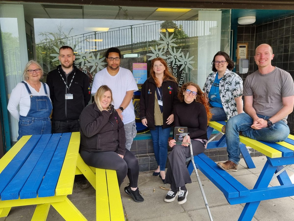 SUSEScotland's tweet photo. "What this award represents is in-keeping with our ethos – it is what we do! Thank you!"
@Belvillegarden are another #ForwardThinking employer to achieve our Inclusive Workplace Award. Congratulations to the team!
#SupportedEmployment #AdaptToDiversity https://t.co/zfJf9hELJM