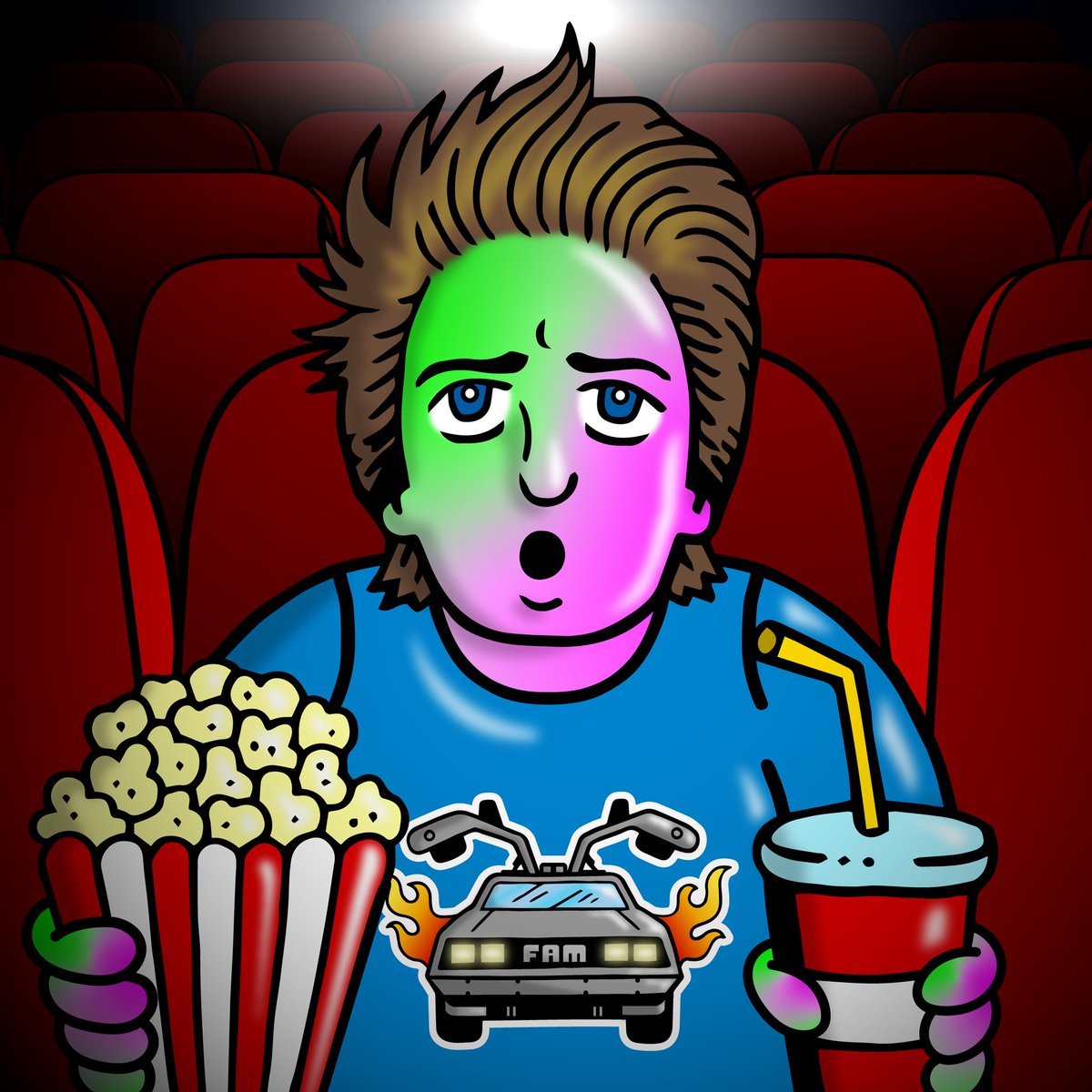 <a href="/DocBrownLloyd/">Christopher Lloyd</a> <a href="/FamilyTeesNFT/">FamilyTeesNFT</a> 
Hand drawn by my brother and illustrated by myself!