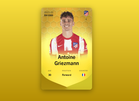 Monaco76_Yt's tweet photo. 🥳Pour fêter l'arrivée de Mbappé sur #sorare ! Je lance un concours pour gagner notre autre investisseur Griezmann
- Retweet &amp; Follow
- Follow https://t.co/SufJrcyxMy
Si t'es pas sur Sorare rejoins-nous➡️https://t.co/J9DFwf9mUL ( 5 enchères = 1 carte offerte+ accès discord privé) https://t.co/fj6ICfna8Q