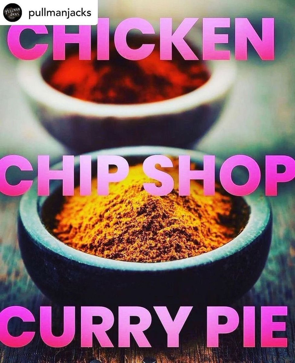 For those that know - Chicken Chip Shop Curry On the Counter or Take Home to Bake- This Weekend- For those that don’t..whatever !!
#chickencurry #chipshopcurrysauce #pies #chickenpie #liverpoolfood #crosbyvillage #crosbybeach #handmade #weekend #awardwinningchef #pielove #pie