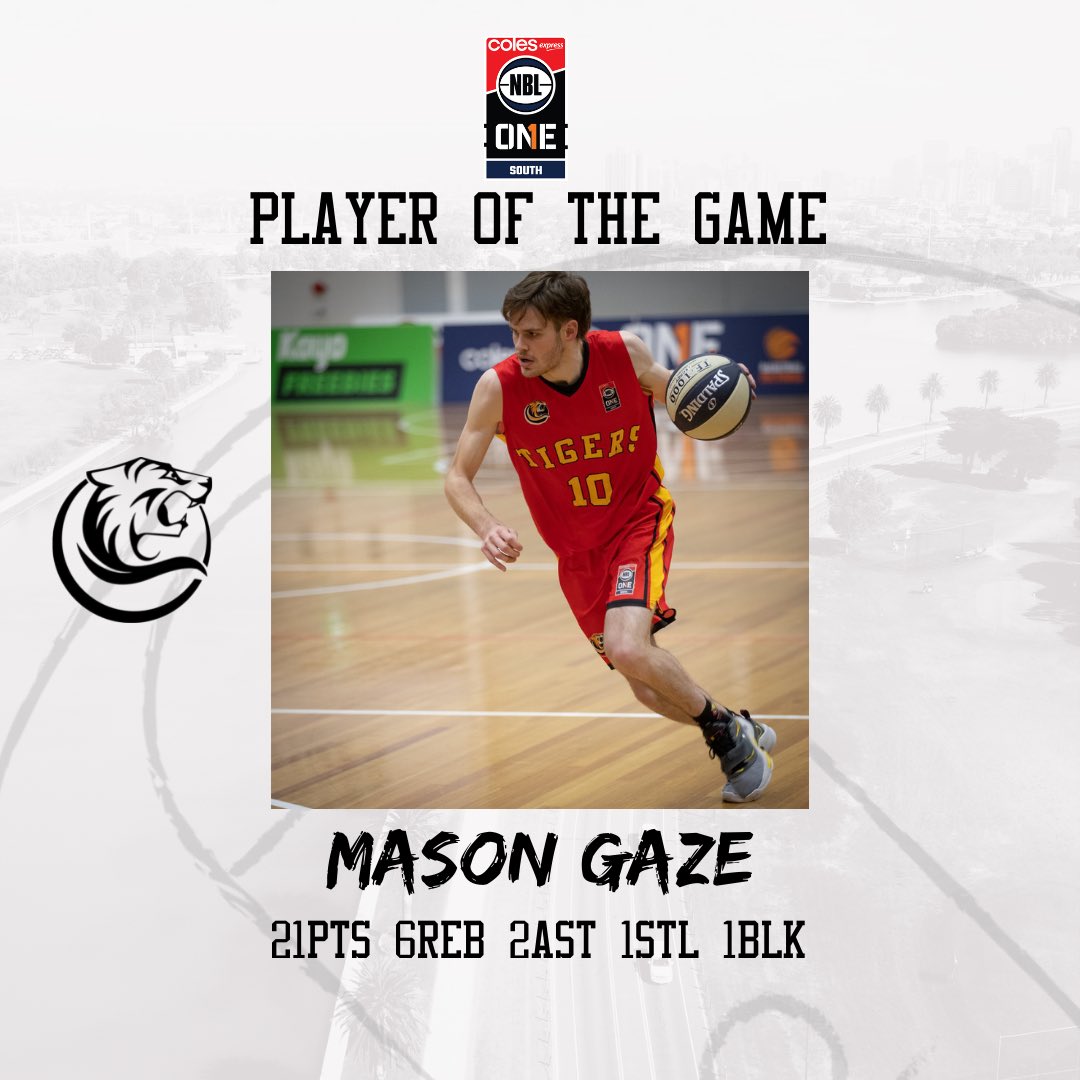 TIGERS WIN!
Our <a href="/NBL1/">NBL1</a> Men hold on right til the end to notch their third win for the year 🫶🏼

<a href="/masongaze/">Mason Gaze</a> was feeling it from three point land 👌🏼

🐯