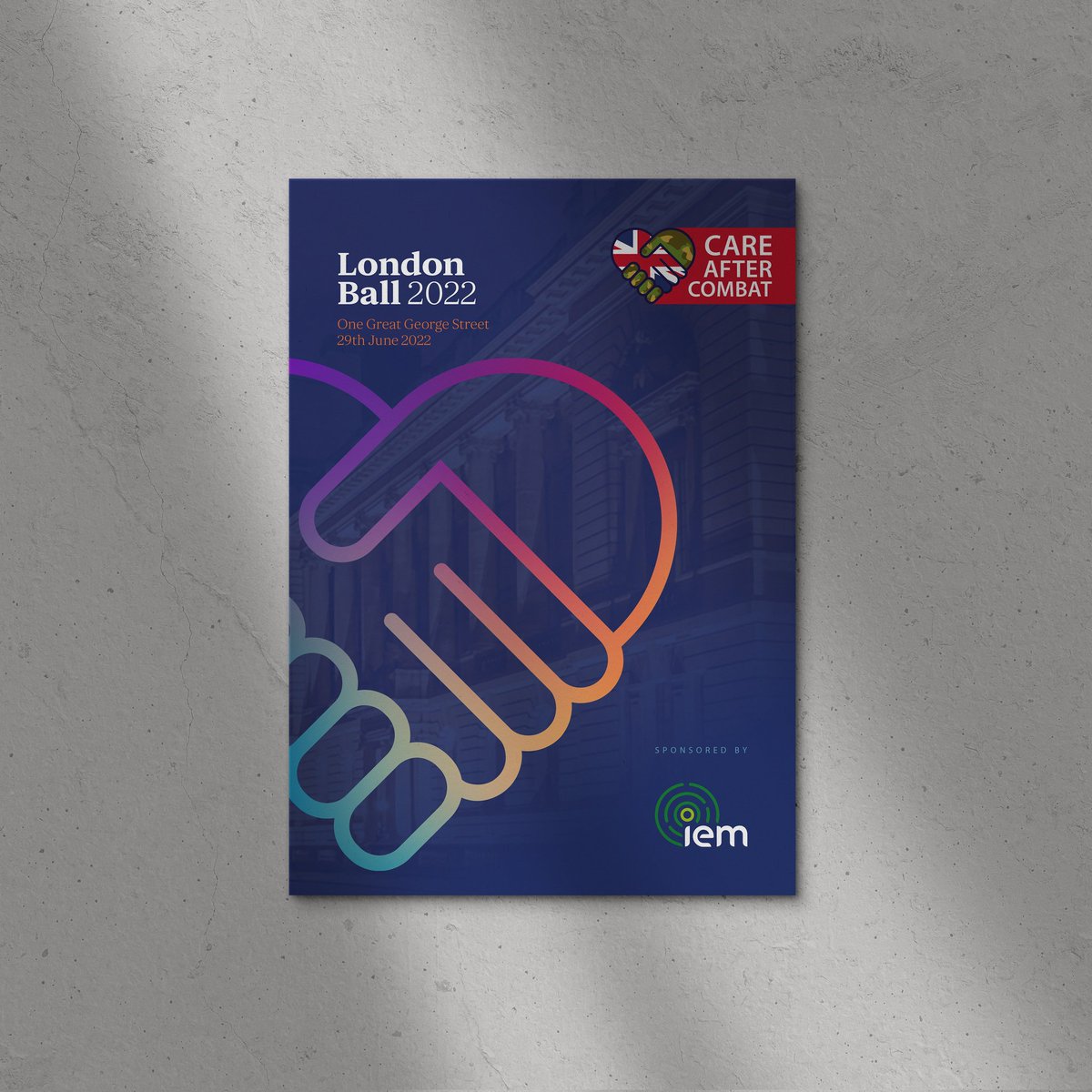 brandnewark's tweet photo. It's #newworkwednesday once again so here's a sneak peek at the brochure we designed for friends and neighbours @CareafterCombat who are hosting their annual London Ball at the prestigious @OGGSVenue tonight!

#designforprint #brochuredesign #branding #localbusiness #community https://t.co/GwG3pQPafh