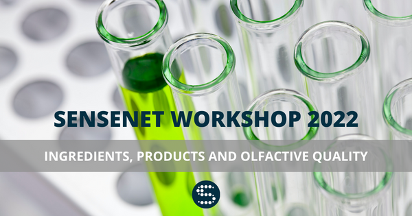 Sensenet_group's tweet photo. Sensenet Workshop 2022: "Ingredients, products and olfactive quality"

Register Today: https://t.co/s5MKyoCyYP 

#producttesting #odour #workshop #sensory #deodorants https://t.co/efEUF27Nxk