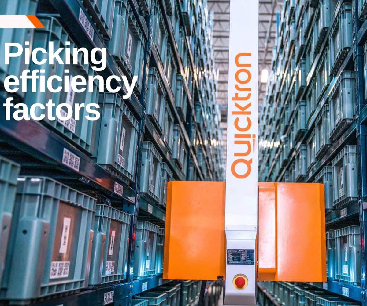 QuicktronRobots's tweet image. What other factors influence picking efficiency when walking is out of the equation? 
Check out behind-the-scenes of robotic fulfillment here linkedin.com/feed/update/ur…
#quicktron #quickbin #warehouseautomation #automation
