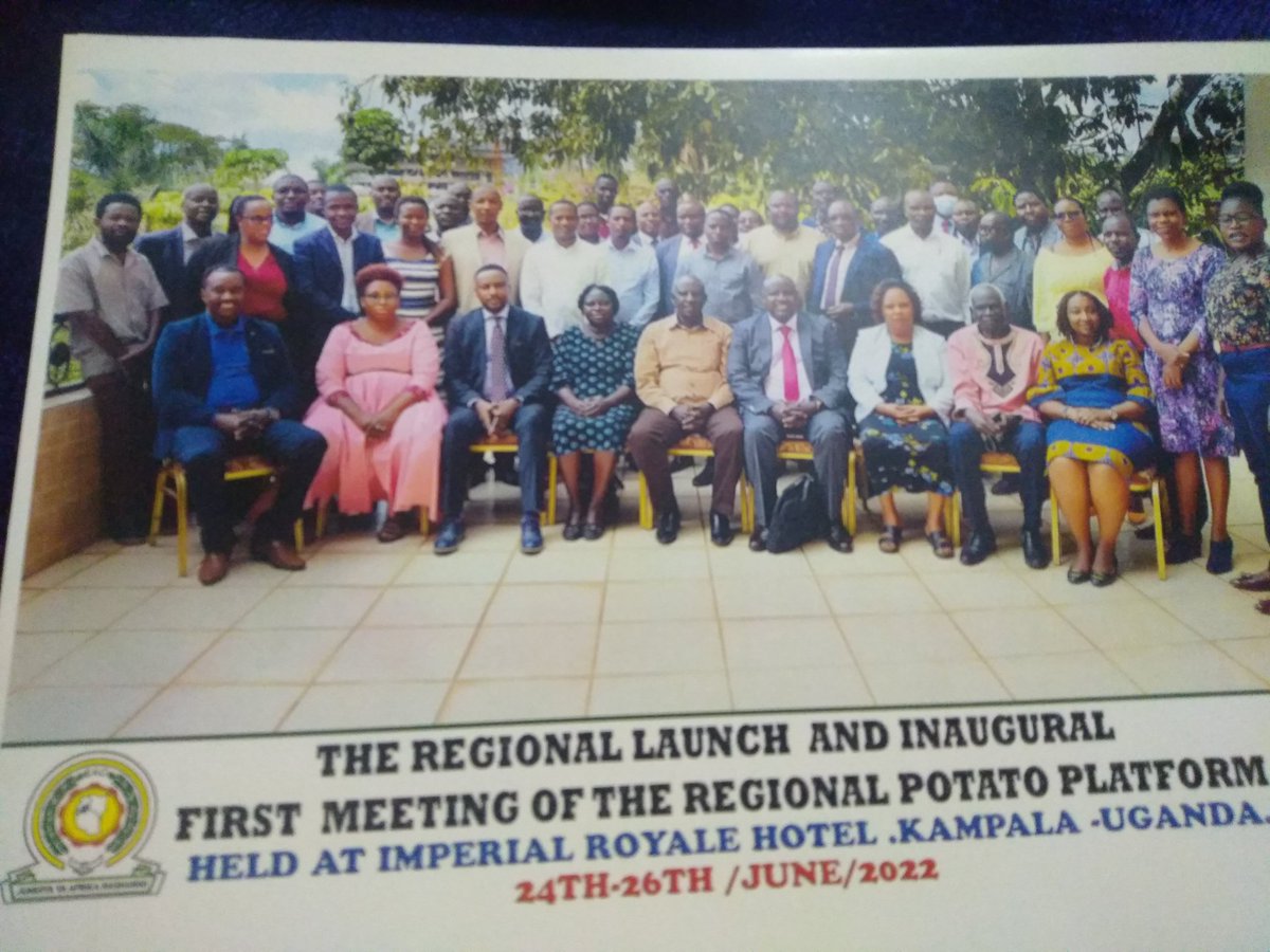 Welcome baby Jumuia Potato Platform, the Regional Potato Platform launched in Kampala on 24th June 2022. <a href="/RwandaAgri/">Ministry of Agriculture & Animal Resources |Rwanda</a> @SPIU_IFADRwanda <a href="/spf_ikigega/">SPF-Ikigega</a>