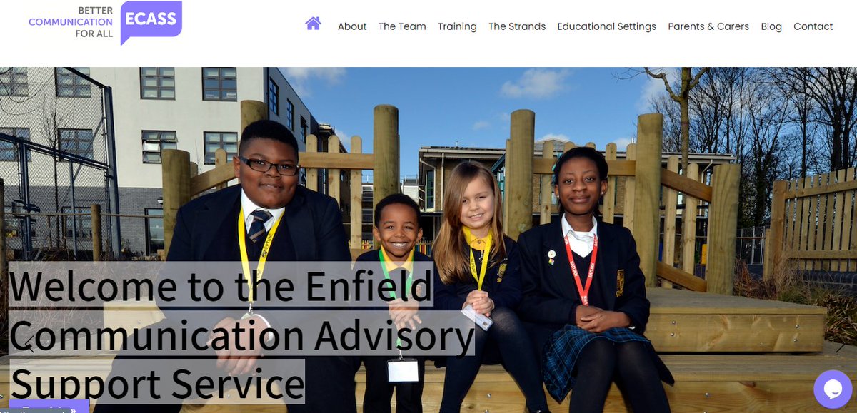 EnfieldCASS's tweet photo. We are happy to share that the ECASS website has launched! https://t.co/Q3YfZw8QI3 
Parents and professionals can use the website to find out more about our service, find resources and strategies to support children/young people with SLCN and book onto upcoming training sessions! https://t.co/GlvkhvdJCI
