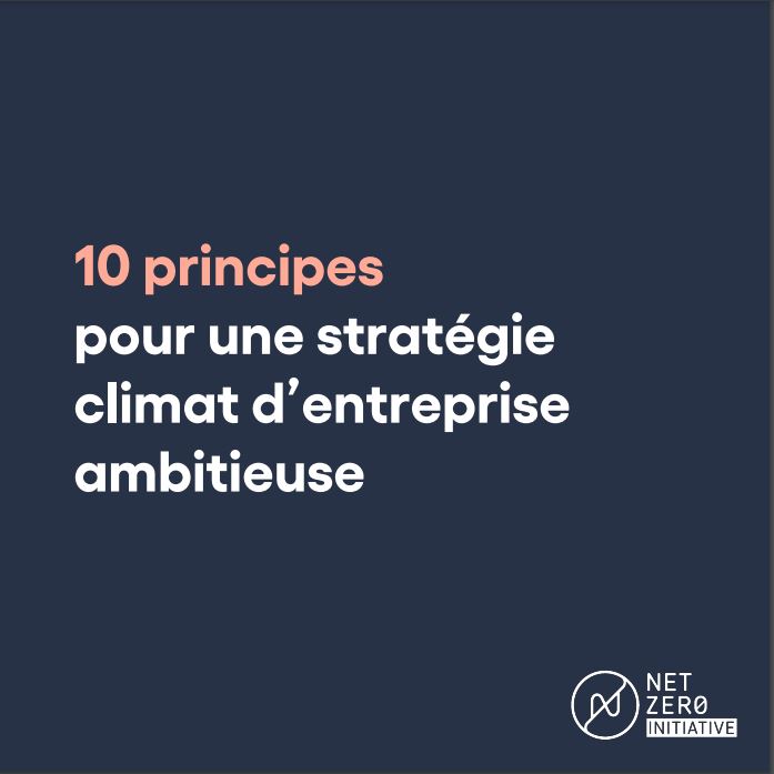 [PUBLICATION] 10 principes pour une stratégie #climat d'entreprise ambitieuse 
#NetZeroInitiative : travail collaboratif avec <a href="/ademe/">ADEME</a> &amp; des pros du CC
🎯Définir les bases d'une stratégie alignée avec la science et les objectifs de l'#Accord de Paris.
👉 bl-evolution.com/10-principes-p…