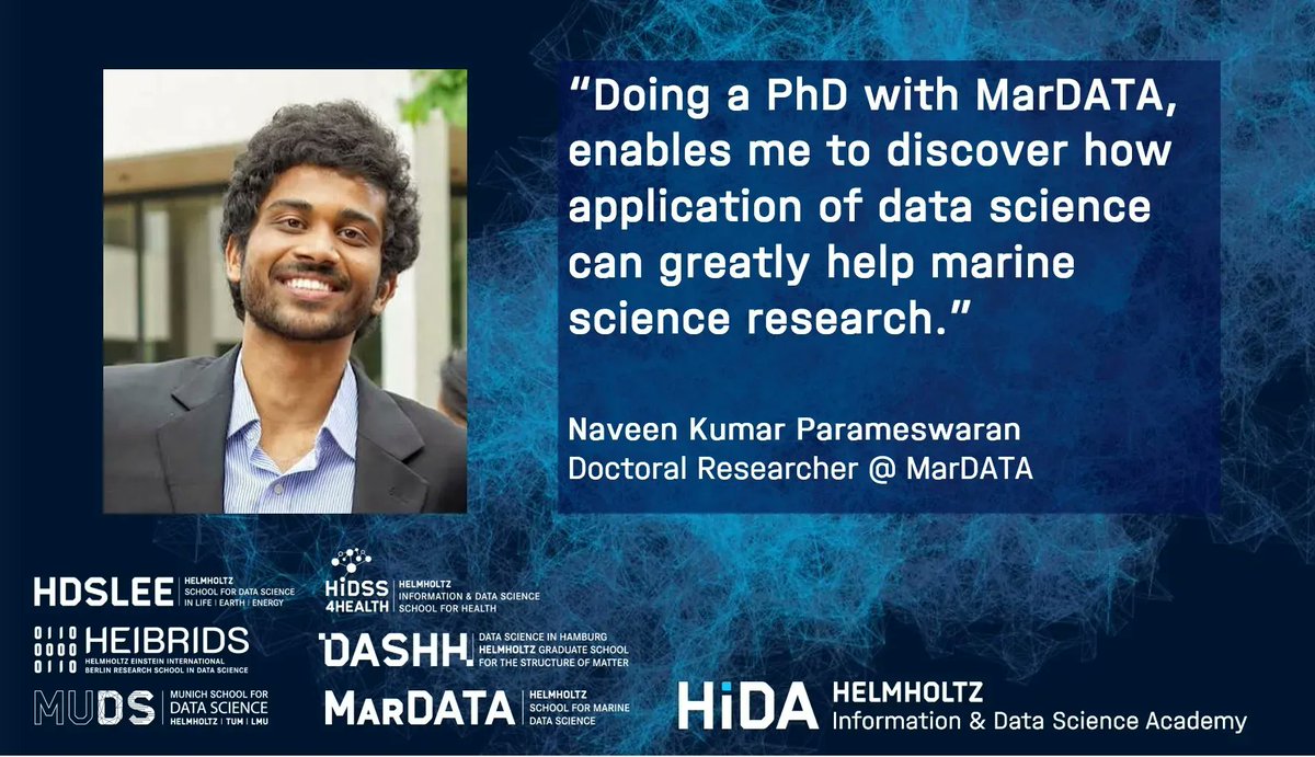 Helmholtz Information & Data Science Academy HIDA (@hidadigital) on Twitter photo In my PhD @data_mar, I predict global maps of the sediment accumulation rates at the seafloor with the help of deep neural networks. Want to read more about my project? Have a look:
mardata.de/2nd-cohorts/de…
#datascience <a href="/helmholtz_en/">HelmholtzAssociation</a>
@dashh <a href="/MunichDS/">MUDS</a> @hds_lee @heibds <a href="/hidss4health/">HIDSS4Health</a> In my PhD @data_mar, I predict global maps of the sediment accumulation rates at the seafloor with the help of deep neural networks. Want to read more about my project? Have a look:
mardata.de/2nd-cohorts/de…
#datascience <a href="/helmholtz_en/">HelmholtzAssociation</a>
@dashh <a href="/MunichDS/">MUDS</a> @hds_lee @heibds <a href="/hidss4health/">HIDSS4Health</a>