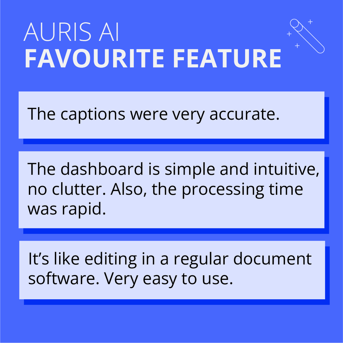 auris_ai's tweet photo. We love that everyone is loving Auris #AI! 💖

Content creators, #students, digital #marketers &amp; #freelancers are ALL using our FREE #transcription tool to #transcribe audio &amp; add #subtitles to videos! 😊

Try Auris AI now! https://t.co/7ZhEajNK2R https://t.co/RjMXb0AcNi
