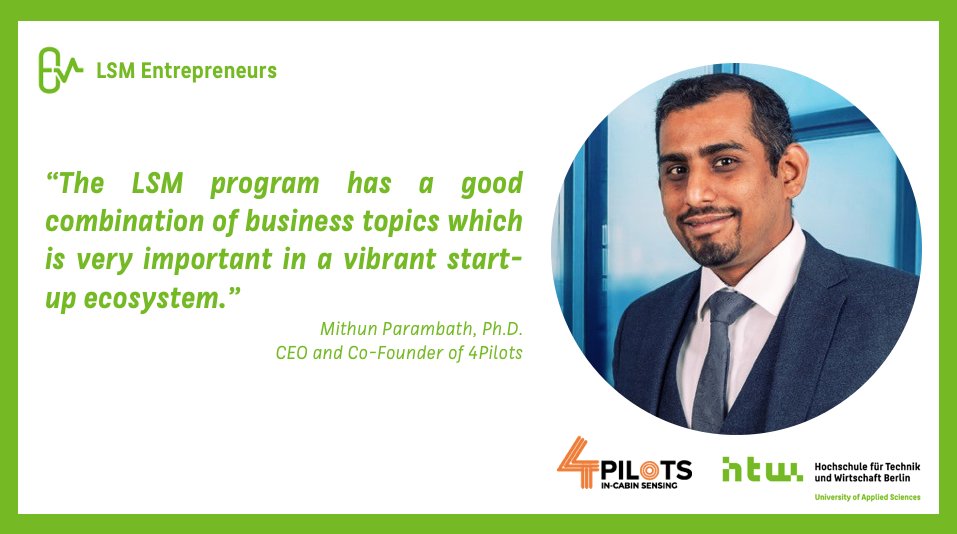 #LSMEntrepreneurs, Mithun Parambath, founder of StartUp 4Pilots, aiming to solve the problem of road accidents due to cognitive impairment.

Read more information about the company here: bit.ly/3OF8qtp  

#MyLSMStory #lifesciences #MedTech