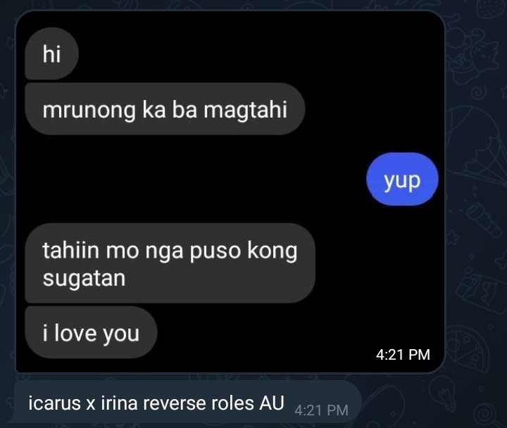 ziziziannnnn's tweet photo. si icarus kapag sumanib si shun at joaquin😆 heto raw sasalo dahil wala pang update ang ATMWM sabi ni @nagsusulatAM #atmwmwp https://t.co/iouLDFpqrD