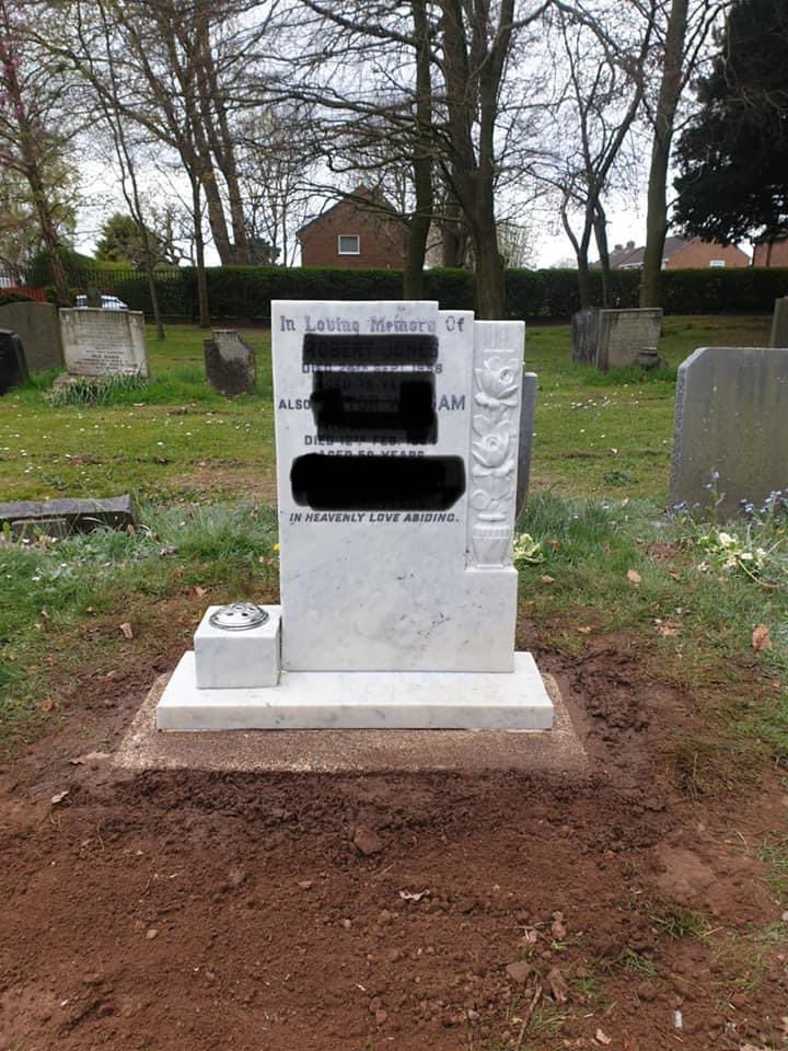Chester Headstones & Memorials (@chesterstones) on Twitter photo Here’s where to come for all your headstone cleaning & restoration. This is the same stone as you can see cleaned & restored with lots of care and attention. ❤️
Web: chesterheadstones.com
Email: info@chesterheadstones.com
Tel: 01244 345145 Here’s where to come for all your headstone cleaning & restoration. This is the same stone as you can see cleaned & restored with lots of care and attention. ❤️
Web: chesterheadstones.com
Email: info@chesterheadstones.com
Tel: 01244 345145