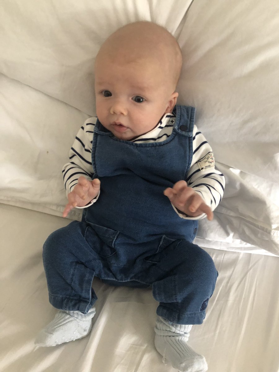 PaulGrigg0107's tweet photo. I know everyone thinks their child is gorgeous and I’m no different, my Rupert is a stunner… here he is rocking a Joules outfit that Nanny and Grandad got him!
@Joulesclothing #goodlookingboy #modelmaterial https://t.co/3yevgK1DcI