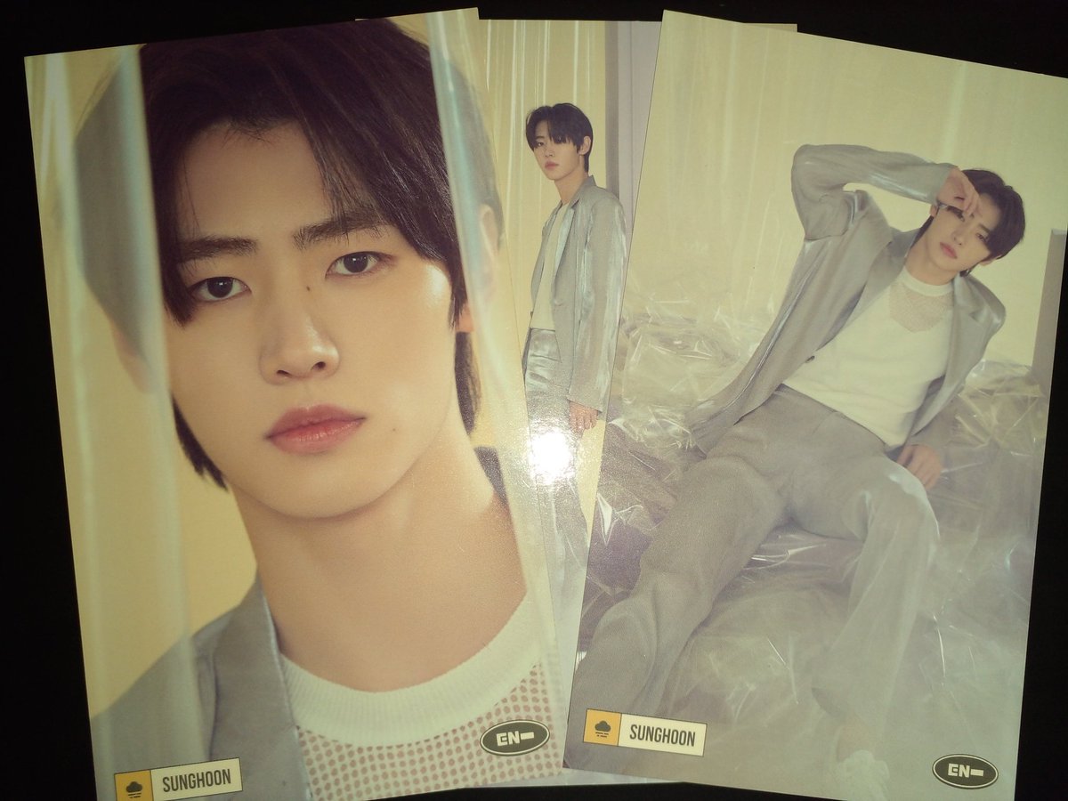 sunghoonzxdm's tweet photo. Wts lfb ph

Sunghoon sg22 nrpc
Odysseus holo pc
Jungwon, heeseung, Sunghoon, niki, Jake weather cards set
D:A no album
400 All (can look for kahati)

t. Dimension Dilemma Odysseus Holo Sunghoon sg22 season's greetings 2022 nrpc jungwon niki heeseung Sunghoon Jake d:a no album. https://t.co/8nWvnfQYwe