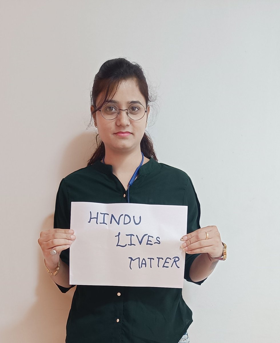 AbhaChaturved18's tweet photo. Raise your voice🙏🏻
 #HinduLivesMatters
@Chatterj1Asking 
@iSinghApurva 
@ModifanJyotsana https://t.co/oXlKQGXHT3