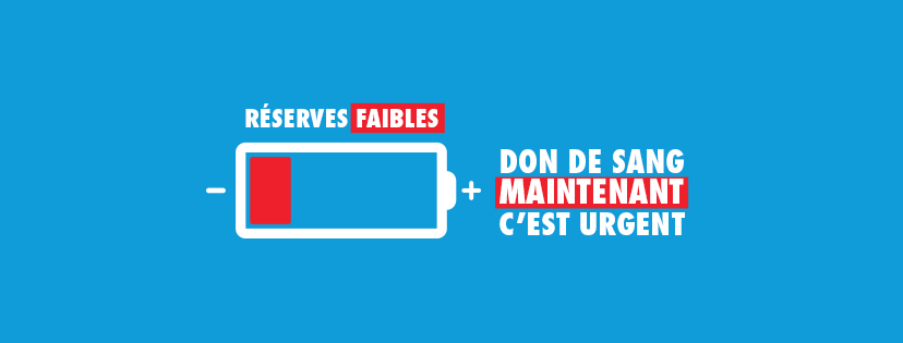❗ Les réserves de sang sont historiquement basses ❗
A la veille des départs en vacances, avez-vous pensé au don ? L' <a href="/EFS_dondesang/">Établissement français du sang</a>  a besoin de vous ! Donnez votre sang pour sauver des vies #DondeSang 
👉 Trouvez un lieu de collecte : urlr.me/FCKqJ
