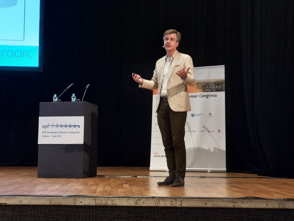 European Polymer Congress 2022 (@epf2022) on Twitter photo Prof. Christopher Barner-Kowollik and Plenary Lecture on Multi-Colour Synergistic, Antagonistic And Orthogonal Photochemistry For
Macromolecular Synthesis ⬇️ Prof. Christopher Barner-Kowollik and Plenary Lecture on Multi-Colour Synergistic, Antagonistic And Orthogonal Photochemistry For
Macromolecular Synthesis ⬇️