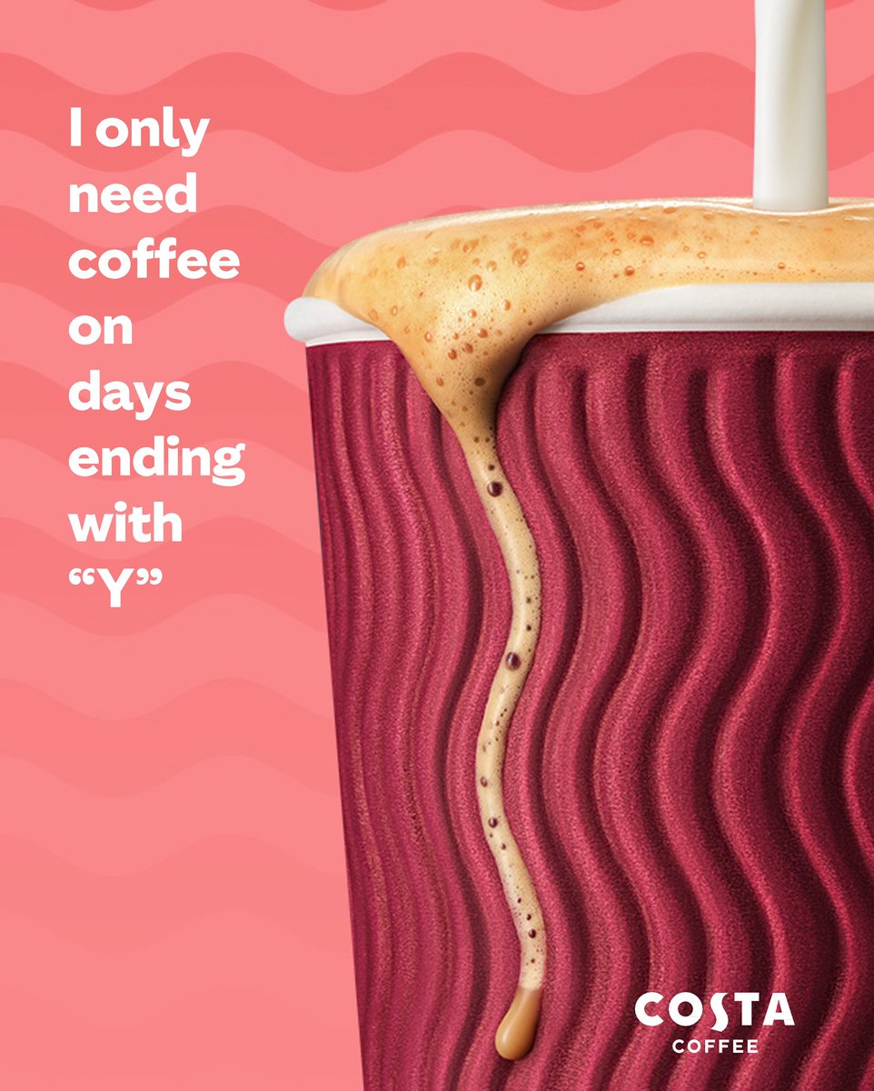 CostaCoffeeSGP's tweet photo. Welcome to the coffee fans club to those who are having the same sentiment 🥰☕️☕️☕️

#costacoffeesg #sgcoffee #coffee #coffeelover #coffeeaddict #coffeefanatics https://t.co/lCiDcgNQX1