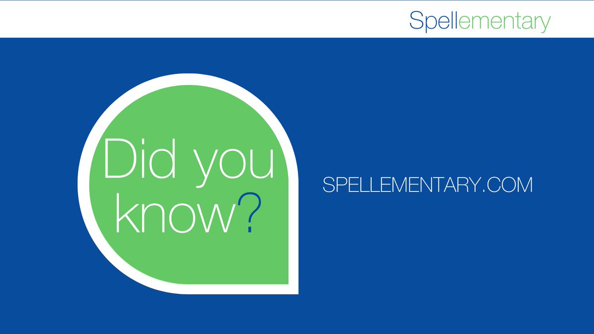 _spellementary's tweet photo. Did you know❓

Appropriate assistive technology and strategies have the potential to break down barriers to written communication in your workplace and with your studies. 

https://t.co/8p7UGDjl2A 

#Spelling #SpellingAid #SpellingTool #SpellingSupport #Pupil #Parent #Teacher https://t.co/e2K9EGVsKO