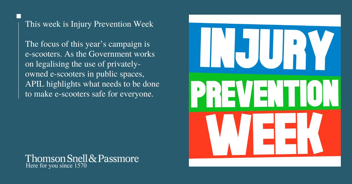 pragmaticlawyer's tweet image. We are backing #IPWeek2022 #injuryprevention #avoidableharm