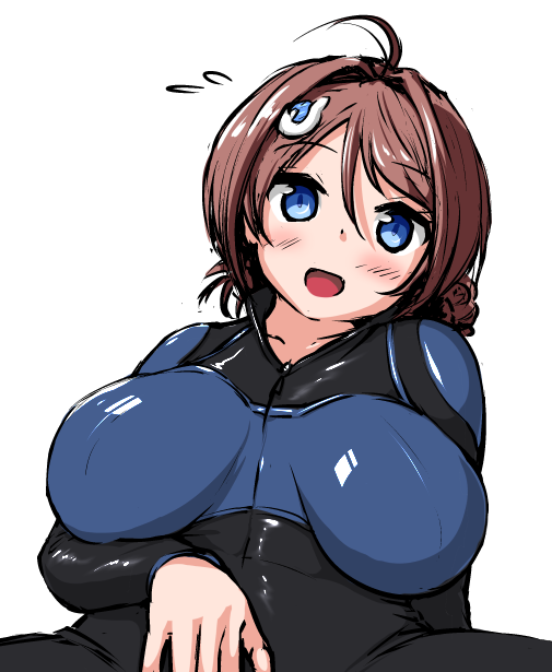 #梅雨明けなので水着絵を張る
このした に きている 