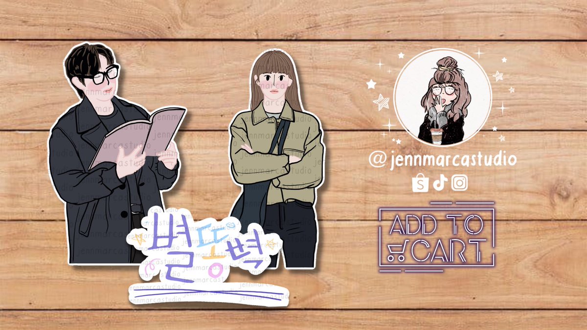 wafflebearprint's tweet photo. Shooting Star Kdrama Sticker set is now available!

🌼Die-cut
🌼glossy sticker finish (not waterproof)

#shootingstar
#kdramatwt #kdramafanart #kdramasticker #stickerph #LeeSungKyung #kimyoungdae #ShopeePH https://t.co/zJACDpDZ4D