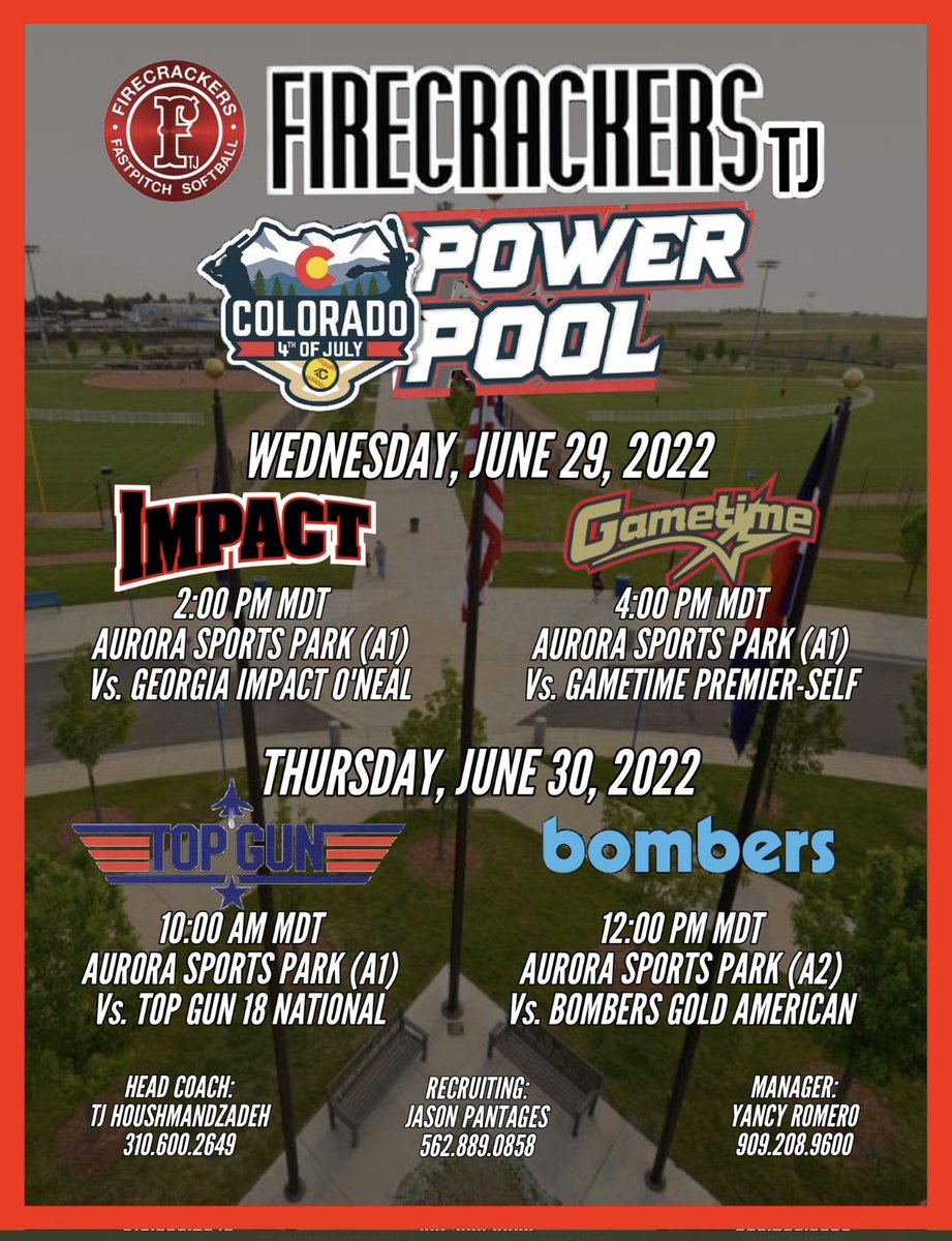 kohanapousson's tweet photo. See you soon CO! @triplecrownspts #firecrackersTJ @MikeMeyersFIU @CoachHelz @CoachHelz @CoachFullerPitt @Coach_T_Bradley @CoachVUCONN @CoachG_14274 @Coach_SniderSB @CoachAli_SCSB @CoachPatrick_ @coach_toric @MrCoachTbratt @CoachSorden @TyraPerry13 @coach_toric https://t.co/Z2fJWZX0k7