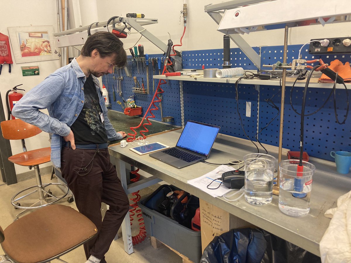K_tikka's tweet photo. First time testing the oxygen optode two-point calibration routine https://t.co/62ja5wa3zo @FMI_Marine @SimoSiiria #Uivelo #oxygen_optode https://t.co/aeMKavmlgr