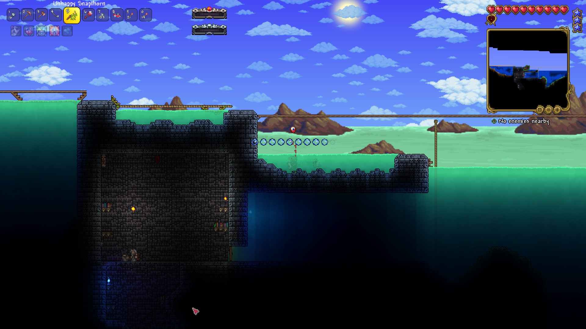 r/Terraria on Twitter "Terraria worldgen Our dungeon spawned