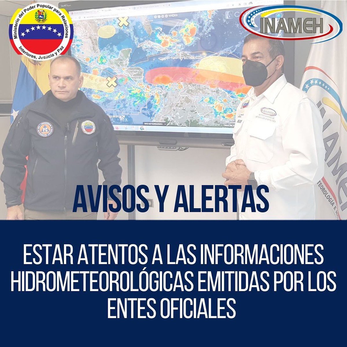 #29Jun |🇻🇪📢 ¡ETIQUETA DEL DÍA!. ▶️

#NerviosDeAcero 

Máxima unión cívico militar para la protección del pueblo ante cambio climático.