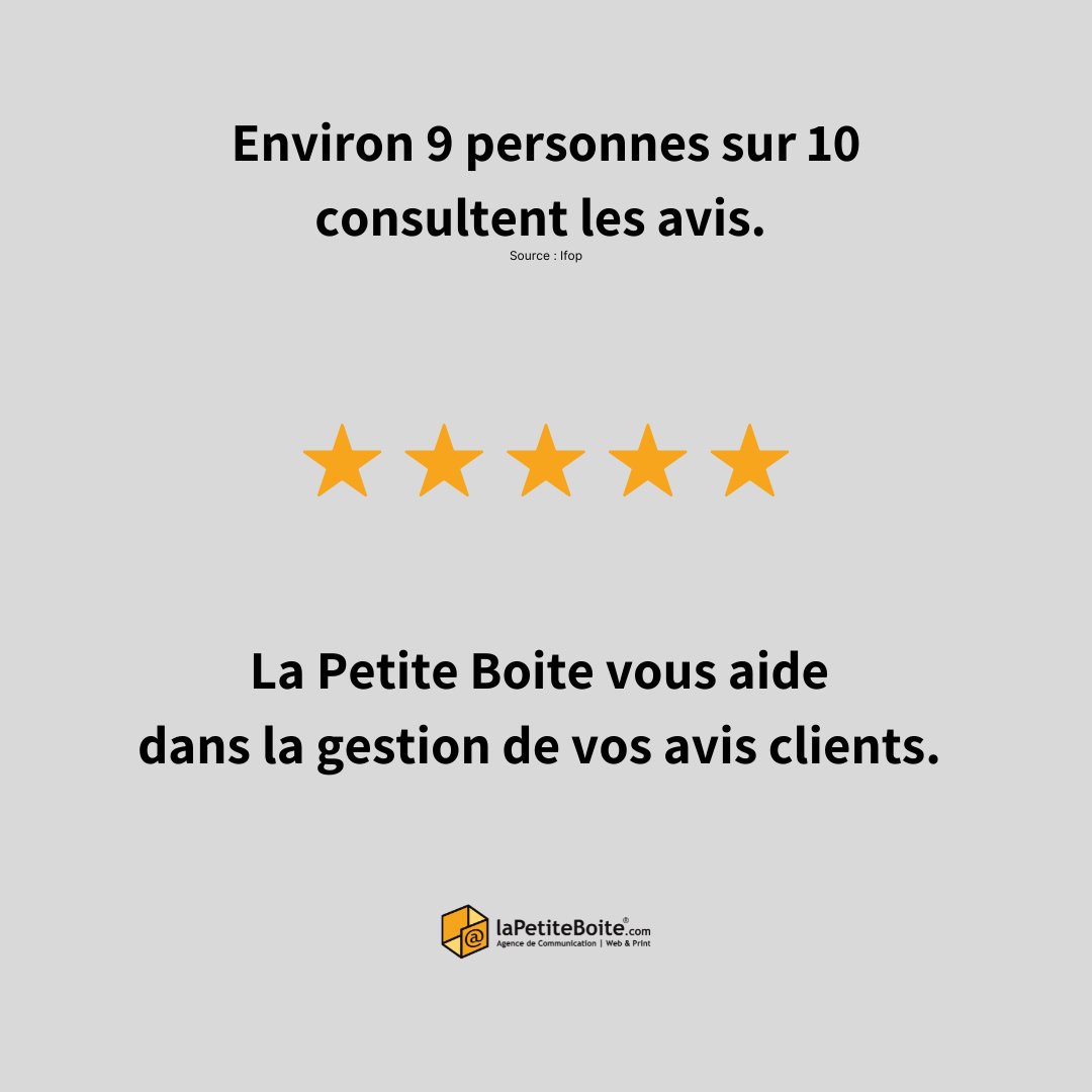 lapetiteboite's tweet photo. Les avis constituent un levier important dans la décision. 
Ils témoignent du professionnalisme de l'entreprise et vous distinguent des concurrents. 

Contactez-nous ☎️
contact@lapetiteboite.com
09 72 27 17 51

#google #googlemybusiness #rambouillet #lpb https://t.co/dF2icHvWXW