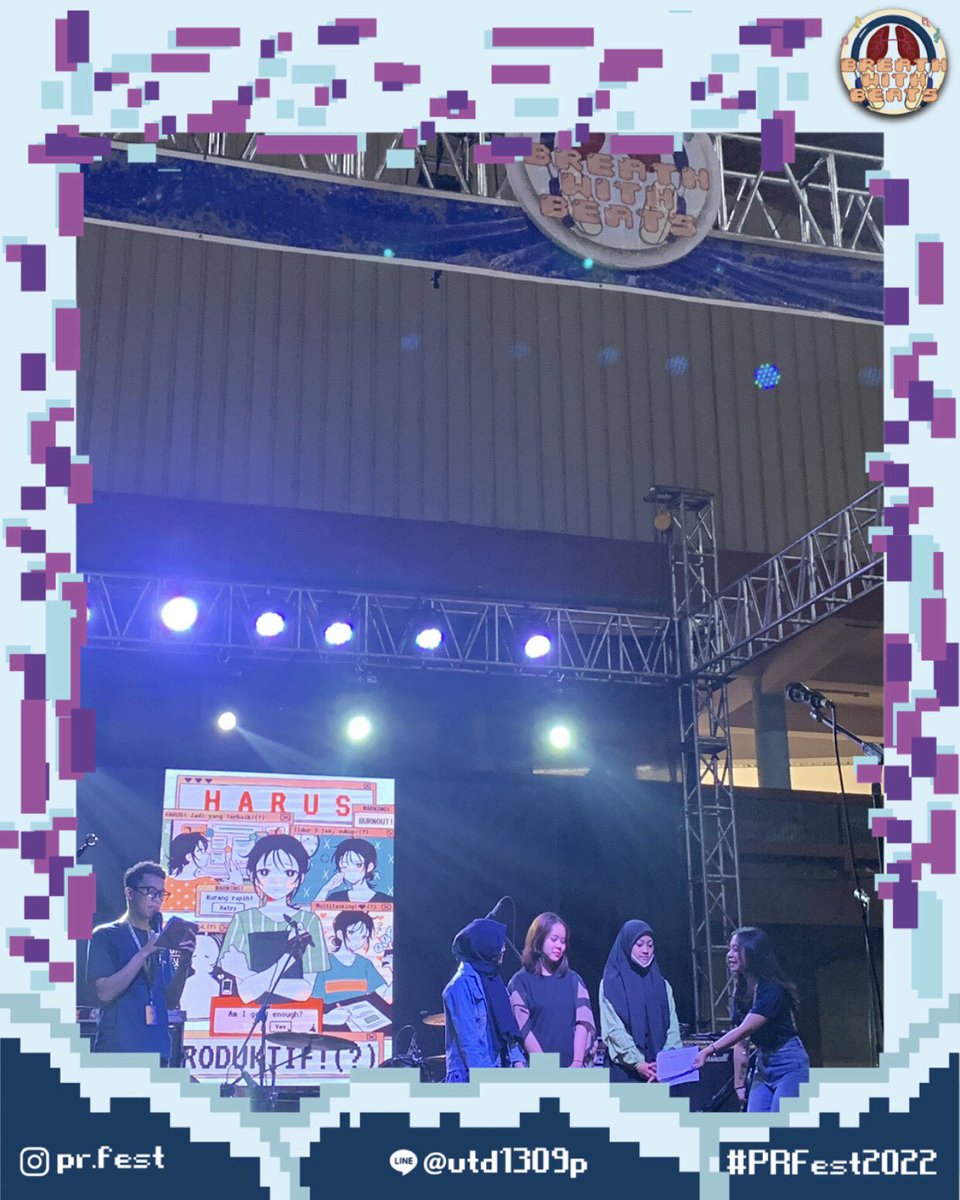 PRFESTUNISBA's tweet photo. (26/6) Pengumuman dan penayangan hasil karya PRC 2022

__
Public Relations Festival 
#PRFEST2022
#BREATHWITHBEATS https://t.co/mLgsf4CrX9