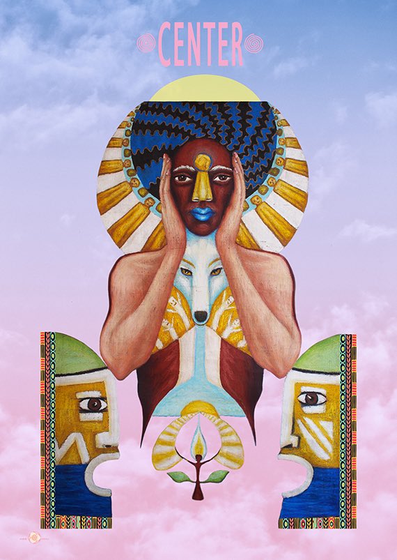 Feeding and strengthening my centre, gives me the power, resilience and focus to follow my inner compass and do ‘the work’. #center #peace #safety #art