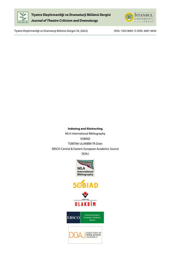 ted_jtcd's tweet photo. Tiyatro Eleştirmenliği ve Dramaturji Bölümü Dergisi 34. sayısı yayında. 

34st issue of the Journal of Theatre Criticism and Dramaturgy is out. 

You can access online via the link: https://t.co/jOONvKWthI https://t.co/5VNDrtPqf9