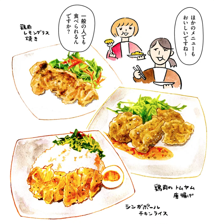 学食マンガ「学生食堂ワンダフルワールド」第4話・前編が公開されております!!全国でも珍しいアジア料理を中心とした学生食堂、神田外語大学「食神」に行ってきました◎屋台、トゥクトゥク、本格アジア料理、ハラールメニュー…情報量が多い!!よろしくおねがいします!!
https://t.co/AiuwLVtCQO