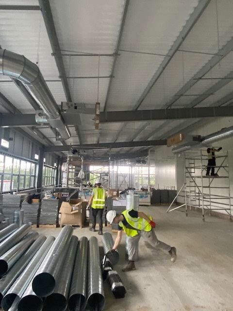 cshvac_ltd's tweet photo. Our latest project at Endeavour Drive in Basildon, Essex, for which air conditioning and ventilation installations are underway. https://t.co/NPf2X4rr8F