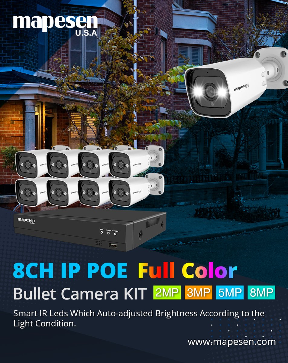 MapesenTechnol1's tweet image. #mapesen Making Surveillance More Pleasing to the Eye.
#mapesensecurity #fullcolorcamera #colorvu