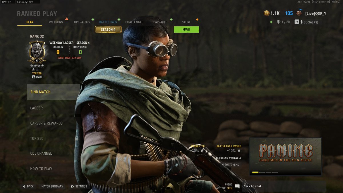 Top 60 LFG! #Vanguard #ranked